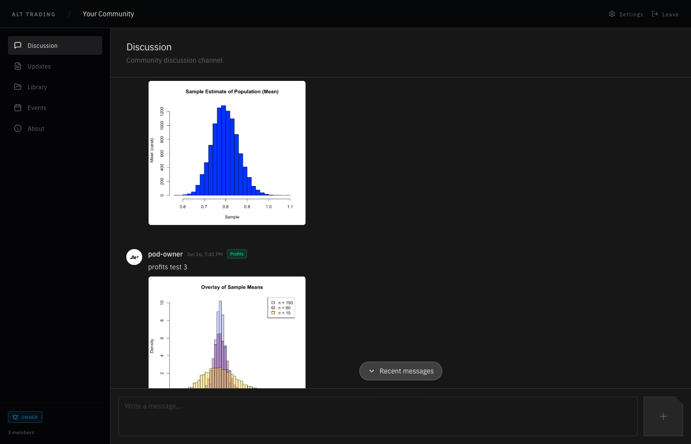 Real-time Discussion